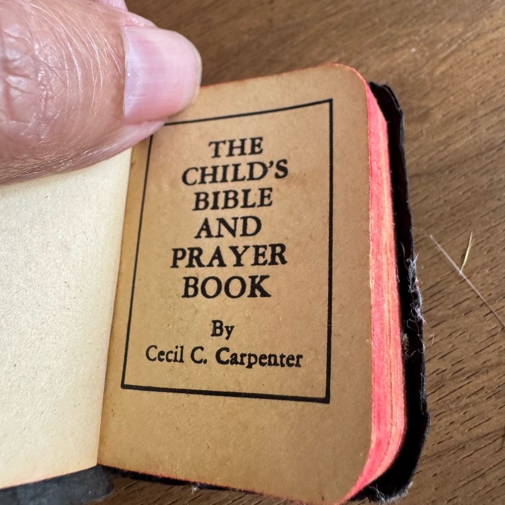 Vtg Miniature Childs Bible and Prayer Book -The Life of Jesus
1932 MINT - Picture 8 of 11